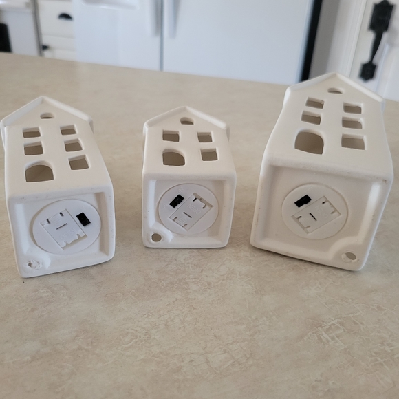 Source Unknown Accents Ceramic Light Up Houses Decor New Poshmark